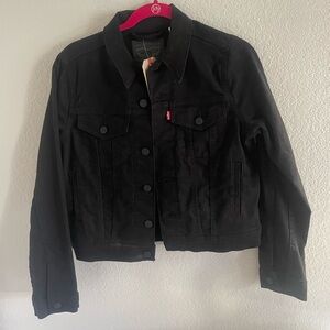 NWT Levi's Women's Classic Black Jean Jacket